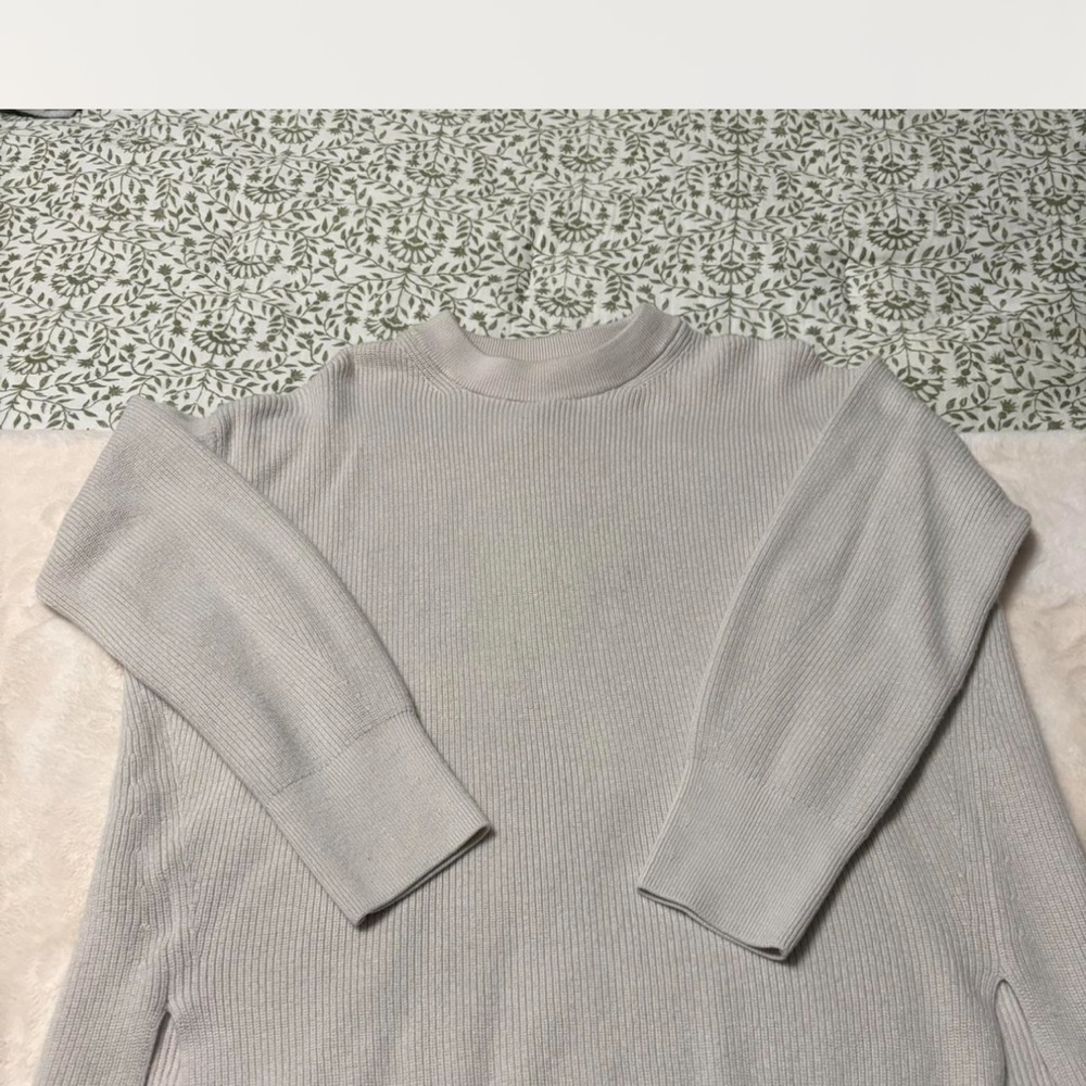 lululemon athletica Cream Turtleneck Sweater